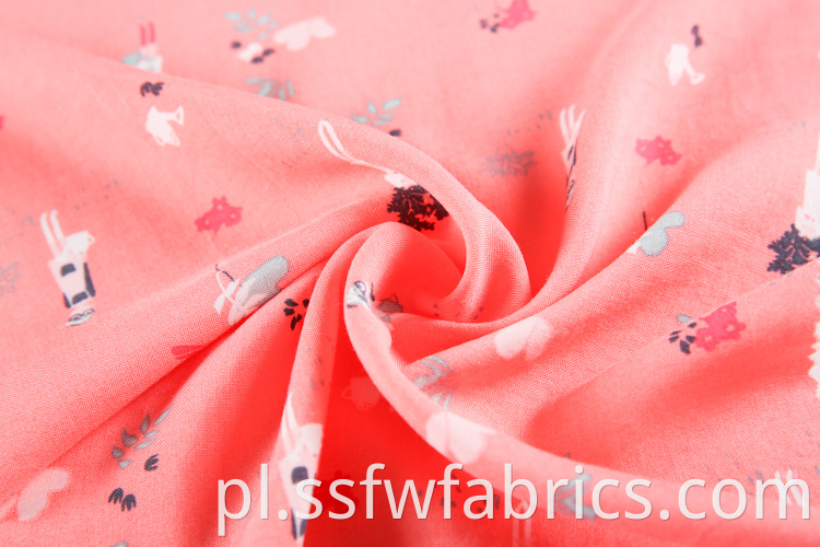 Cute Lovely Fabric Printing Direct